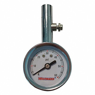 WESTWARD 2HKY6A Dial Tyre Press Gauge 0 to 60 psi