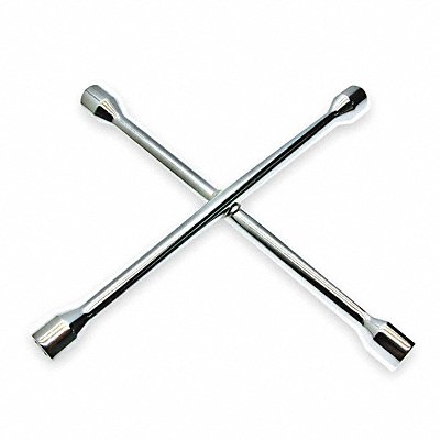 WESTWARD 2HLA8 Lug Nut Wrench 4 Way L 14 In