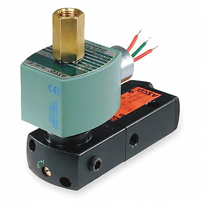 ASCO EF8551A001MS Solenoid Valve 3/2 to 5/2 1/4 In 24VDC