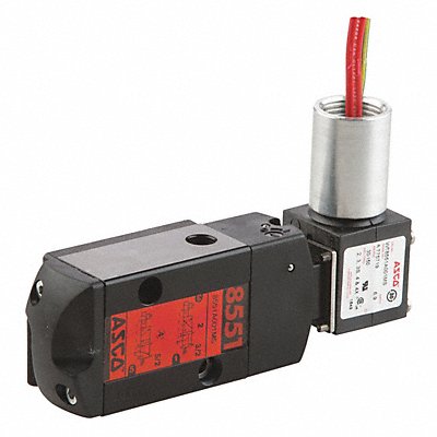 ASCO EF8551A001MS Solenoid Valve 3/2 to 5/2 1/4In 120VAC