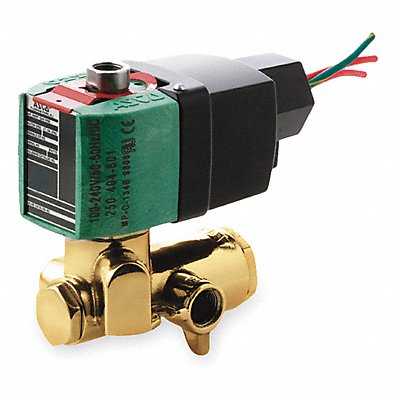 REDHAT 8345P001 Solenoid Valve Brass Universal Air