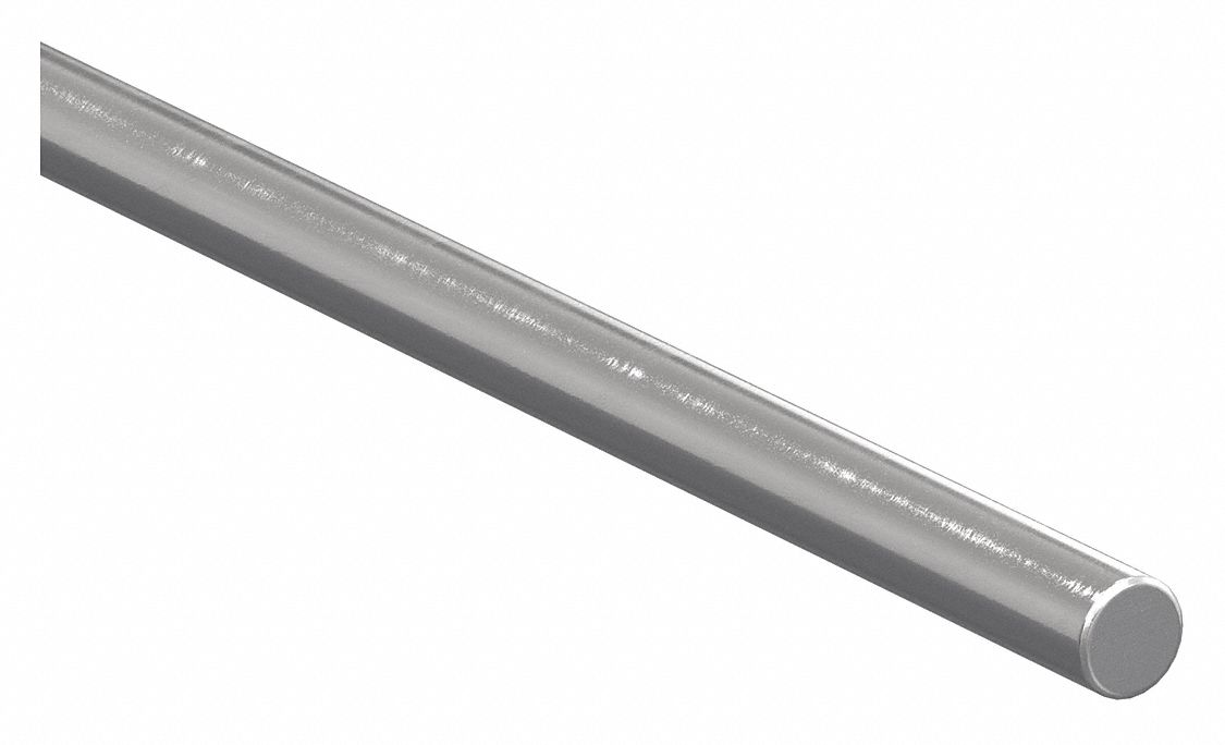 THOMSON QS1L9 Shaft 1566 Steel 1.000 In D 9 In