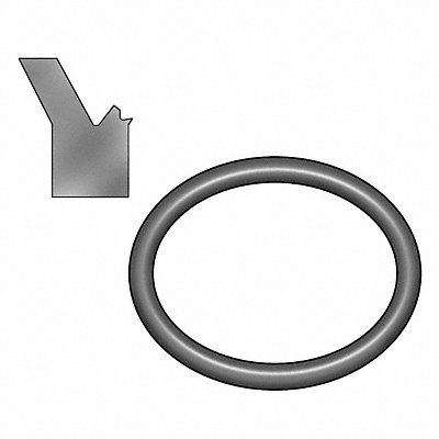 GRAINGER 2HZZ9 Rod Wiper Rod Dia 4 Urethane PK2