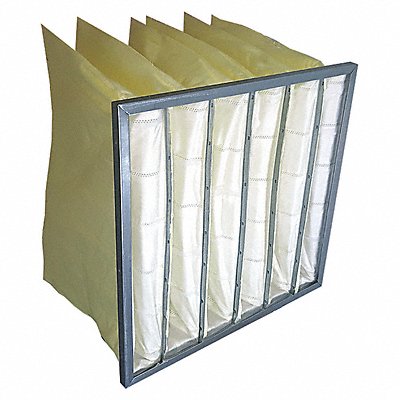 GRAINGER 6B639 Pocket Air Filter 24x24x36 MERV 14