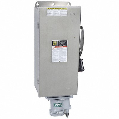 SQUARE D HU363DSWA Safety Switch Non Fusible 100A 304StainSteel