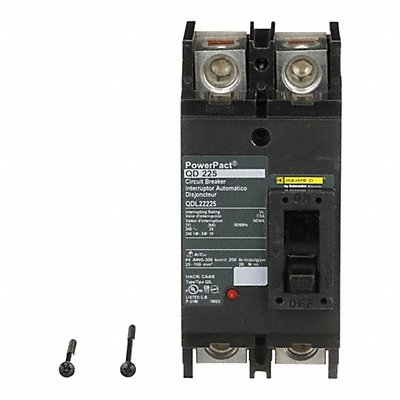 SQUARE D QDL22225 Circuit Breaker 225A 2P 240VAC QD