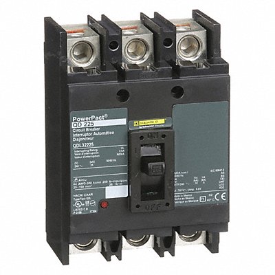SQUARE D QDL32225 Circuit Breaker 225A 3P 240VAC QD