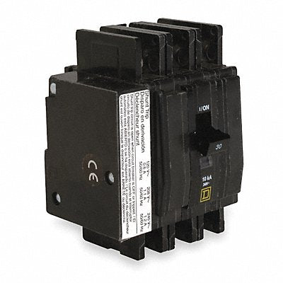 SQUARE D QOU3151021 Circuit Breaker 15A 120/240V 3P