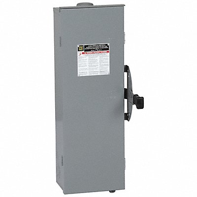 SQUARE D DT361RB Safety Switch Fusible 30 A Steel