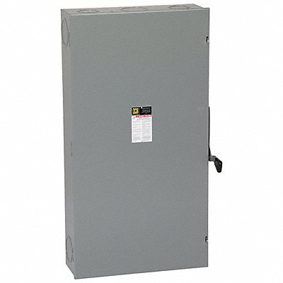 SQUARE D D225N Safety Switch Fusible 400 A Steel