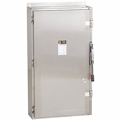 SQUARE D HU366DS Safety Switch Non Fusible 600A 304StainSteel