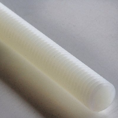 GRAINGER RTH103224 Fully Threaded Rod Pln Nylon #10-32 Fn 2ft 2A 1PK