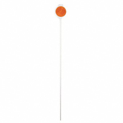 GRAINGER 0509903A Reflective Marker Amber/Wh 48 H PK10