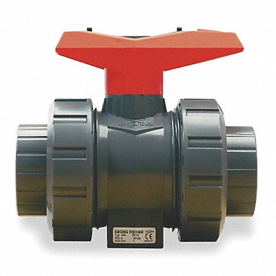 GF PIPING SYSTEMS 161375002 Manual 2-Way Ball Valve NPT PVC
