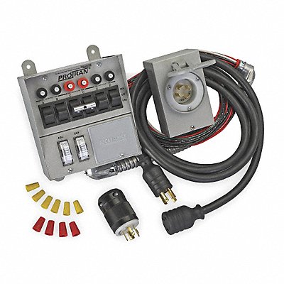 RELIANCE 31406CRK Mnl Trans Swtch 125/250V AC 30 A 0Spaces