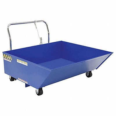 GRAINGER HOPLP Self Dumping Hopper Blue 2 000 lb