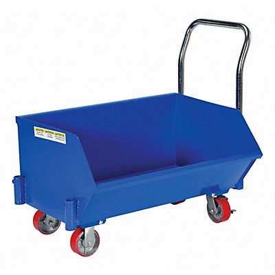 VESTIL SLPT24 Low Profile Hopper Truck 1000 lb.