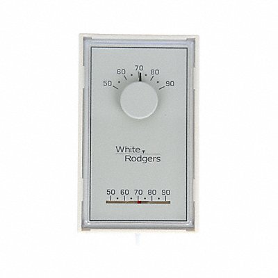 EMERSON 1E30N910 Low Volt NP Analog Thermostat Heat Rectangle