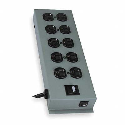 TRIPP LITE UL800CB15 PDU 120V 10 Outlet 15 ft Black