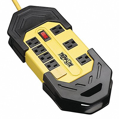 TRIPP LITE TLM825GF Plug-In GFCI w/Cord 25ft 15A Yel/Blk
