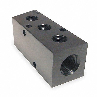 PNEUMADYNE INC M353753 Manifold BLK Alum 3Outlets 5.75 L
