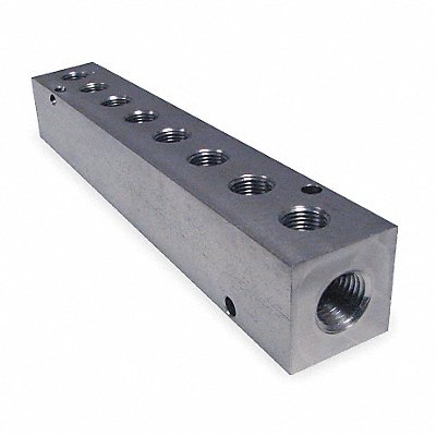 PNEUMADYNE INC M202508SS Manifold SS 8Outlets 7.38 L