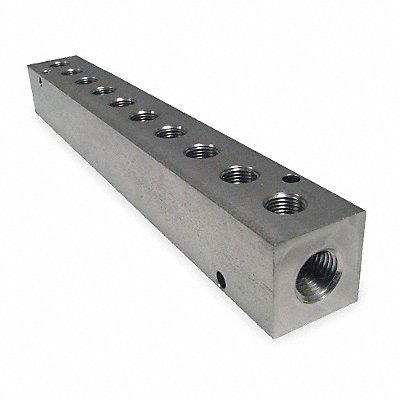 PNEUMADYNE INC M1012510SS Manifold SS 10Outlets 7.75 L
