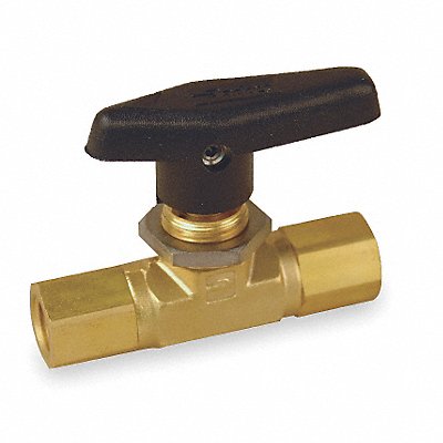 PARKER 4FB6LJ2BP Manual 2-Way Ball Valve NPT Brass