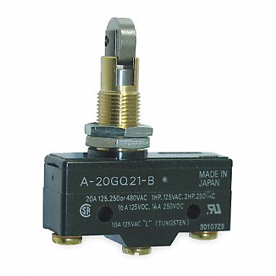 OMRON A20GQ21B Snap Action Switch Plunger 1NO/1NC