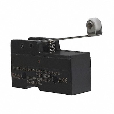 OMRON Z15GW2 Snap Action Swtch HingeRoller Lever 1NO/1NC