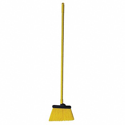 TOUGH GUY 2KU15 J6530 Angle Broom 48 in Handle L 12 in Face