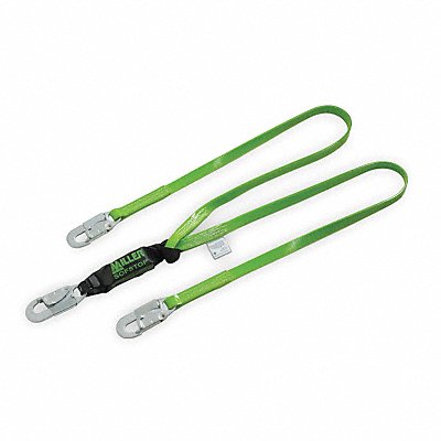 HONEYWELL MILLER 8798PC6FTGN Shock-Absorbing Lanyard Green