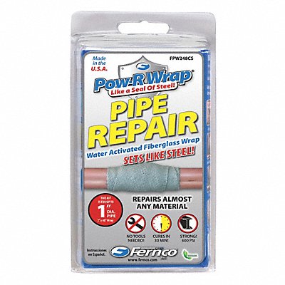 FERNCO FPW248CS Pipe Repair Kit 2 W x 48 L Grey