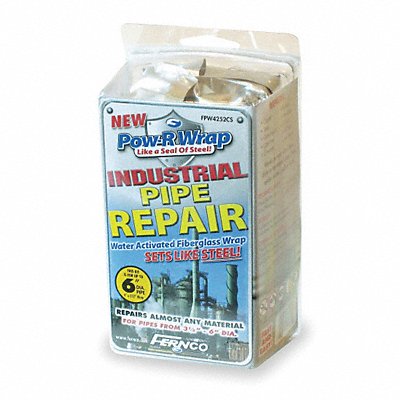 FERNCO FPW4252CS Pipe Repair Kit 4 W x 252 L Grey