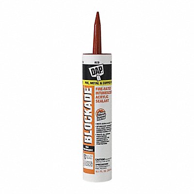 DAP 18858 Intumescent Acrylic Sealant 10.1 oz Red
