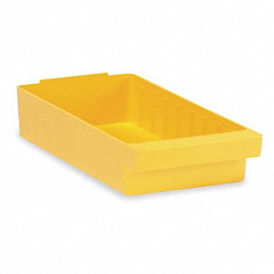 QUANTUM STORAGE SYSTEMS QED401YL D5564 Drawer Bin Yellow Polystyrene 2 1/8 in