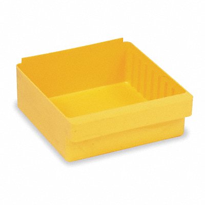 QUANTUM STORAGE SYSTEMS QED801YL D5567 Drawer Bin Yellow Polystyrene 4 5/8 in