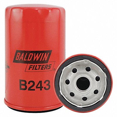 BALDWIN FILTERS B243 Spin On 3/4 Thread 4-27/32 L