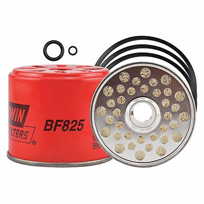 BALDWIN FILTERS BF825 Fuel Filter 2-13/16 x 3-7/16 x 2-13/16In