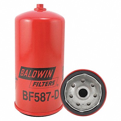 BALDWIN FILTERS BF587D Fuel Filter 6-1/8 x 3-1/32 x 6-1/8 In