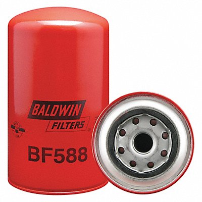 BALDWIN FILTERS BF588 Fuel Filter 7-11/32 x 4-1/4 x 7-11/32 In