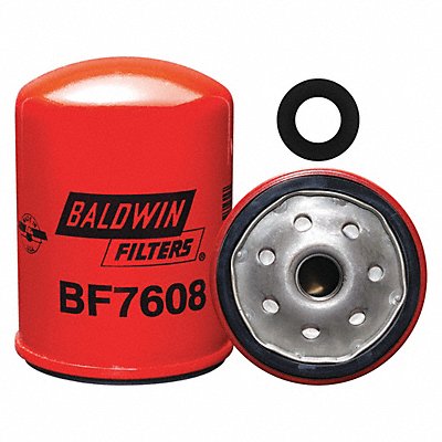 BALDWIN FILTERS BF7608 Fuel Filter 4-3/32 x 3-1/32 x 4-3/32 In