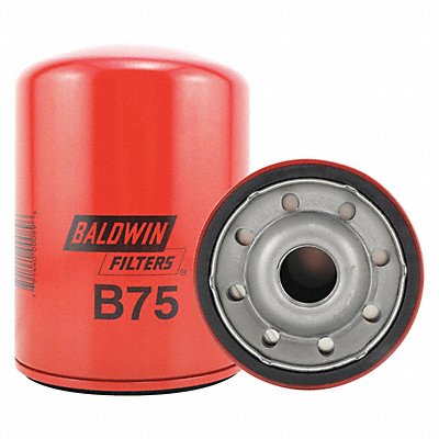 BALDWIN FILTERS B75 Spin On 1-1/8 Thread 5-27/32 L