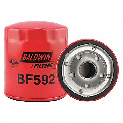 BALDWIN FILTERS BF592 Fuel Filter 4-11/32x3-11/16x4-11/32 In