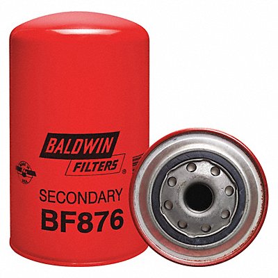 BALDWIN FILTERS BF876 Fuel Filter 7-11/32 x 4-1/4 x 7-11/32 In