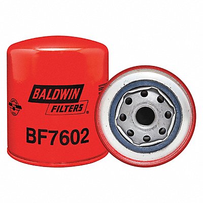 BALDWIN FILTERS BF7602 Fuel Filter 4-3/8 x 3-11/16 x 4-3/8 In