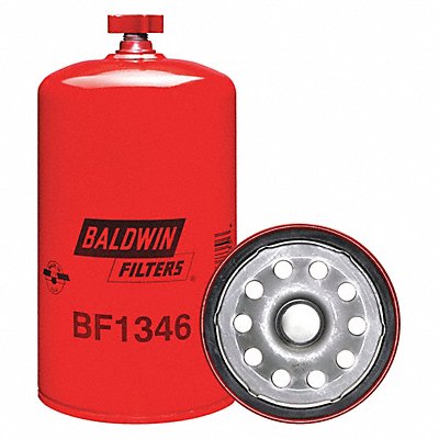 BALDWIN FILTERS BF1346 Fuel Filter 8-9/32 x 4-1/4 x 8-9/32 In