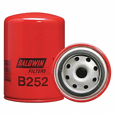 BALDWIN FILTERS B252 Transmission Filter Spin On 5-15/32 L