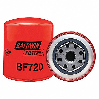 BALDWIN FILTERS BF720 Fuel Filter 4-3/8 x 3-11/16 x 4-3/8 In