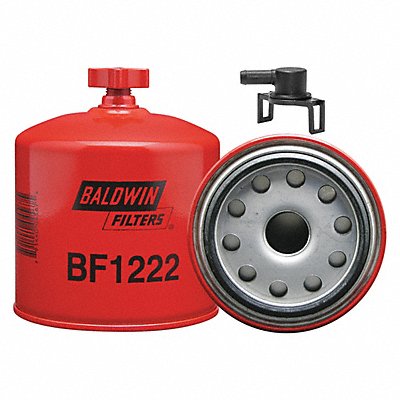 BALDWIN FILTERS BF1222 Fuel Filter 5-1/4 x 4-9/32 x 5-1/4 In